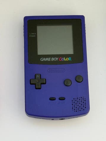 Game Boy Color paars (Grape) met net Scherm, Verzenden, Nieuw