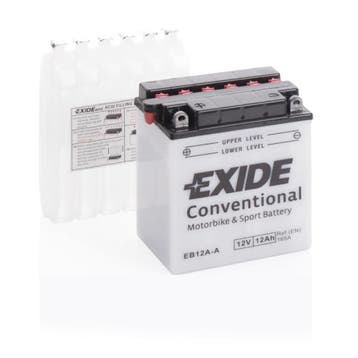 Exide Conventional 12V accu | EB12A-A | 12V 12Ah, Ophalen of Verzenden, Nieuw