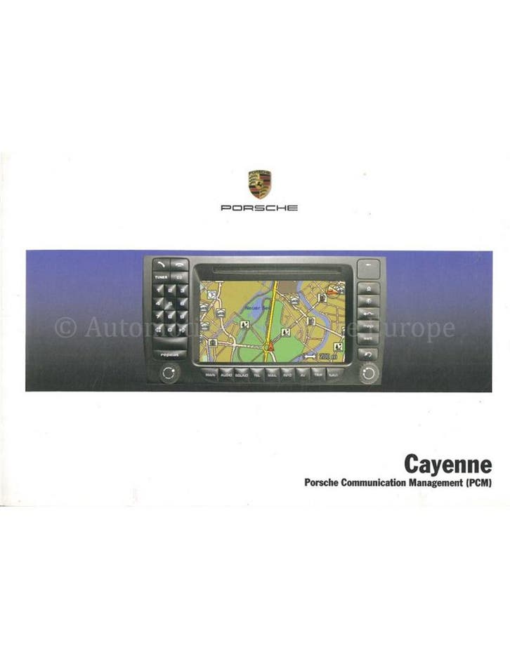 2006 PORSCHE PCM INSTRUCTIEBOEKJE NEDERLANDS, Auto diversen, Handleidingen en Instructieboekjes