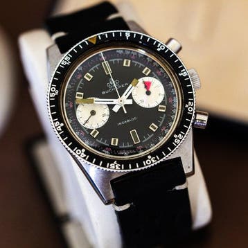 Bucherer - Chronograph Valjoux 23 MJ - Original Box - 4916 -, Nieuw
