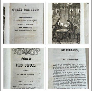 Landrait - Musée des jeux - 1837