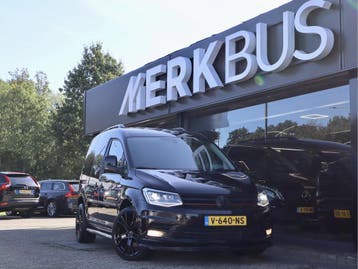Volkswagen Caddy 2.0 TDI DSG BLACK EDITION, Automaat, Gebruikt, Euro 6, Lederen bekleding