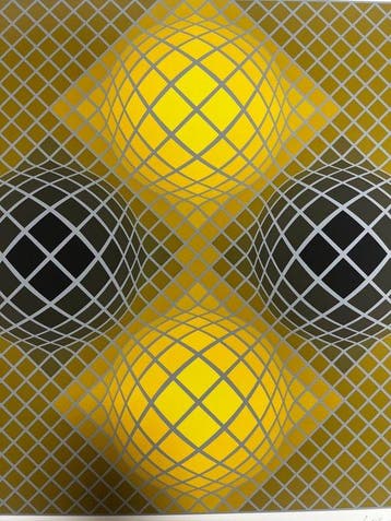 Victor Vasarely (1906-1997) - Olla, Antiek en Kunst