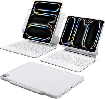 iPad Pro 13 (2024) Toetsenbordhoes | Retourdeal 30% Korting, 13 inch of meer, Nieuw, Bescherming voor- en achterkant, Ophalen of Verzenden