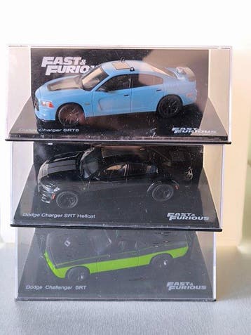 DeAgostini, Altaya 1:43 - Modelauto (3) - Dodge models from, Nieuw
