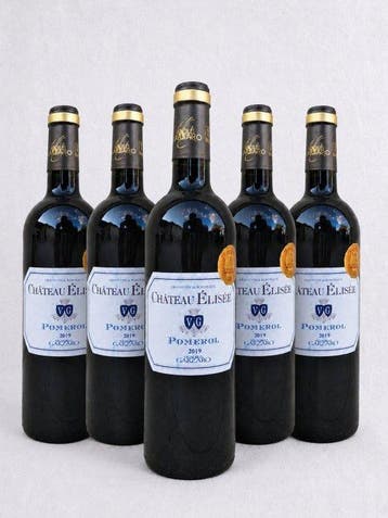 2019 Château Élisée - Pomerol - 6 Flessen (0.75 liter), Nieuw