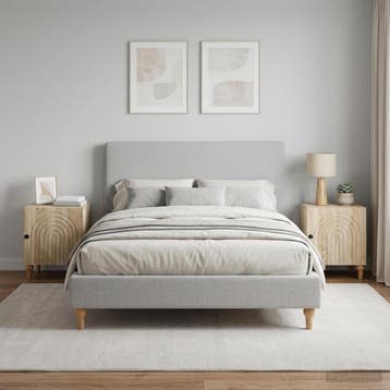 vidaXL Nachtkastje 2 st Sonoma Eiken 43 x 34,5 x 50 cm, Minder dan 45 cm, Verzenden, Nieuw, Minder dan 55 cm