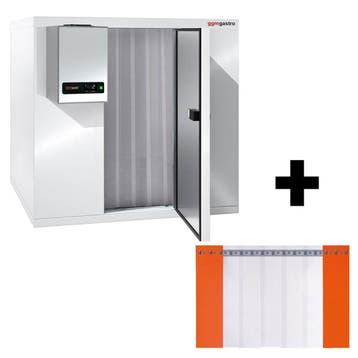 GGM Gastro | Vriescel - 1200x2100mm - 3,20m³ - incl. |, Verzenden, Nieuw in verpakking, Koelen en Vriezen