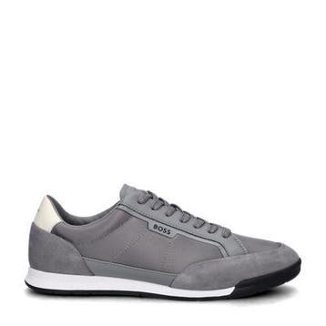 BOSS Nitan Low lage sneakers voor heren in het Grijs, Kleding | Heren, Schoenen, Verzenden, Nieuw, BOSS, Sneakers of Gympen