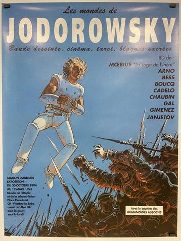 Mœbius - Poster - LIncal - Les Mondes de Jodorowsky, Boeken, Nieuw