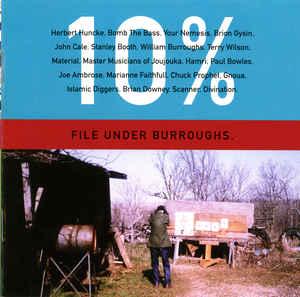 cd - Various - 10 proc. File Under Burroughs, Cd's en Dvd's, Cd's | Overige Cd's, Zo goed als nieuw, Verzenden