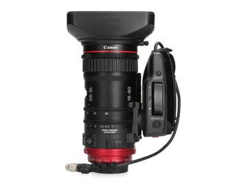 Canon CN-E18-80mm T4.4 L IS KAS S + Canon ZSG-C10 Zoom Grip, Ophalen of Verzenden, Zo goed als nieuw, Canon