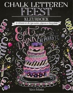 Chalk letteren Feest kleurboek (9789045322230), Boeken, Verzenden, Nieuw