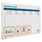 Whiteboard Knelpunt verbeterbord - 120x200 cm, Ophalen of Verzenden, Nieuw in verpakking