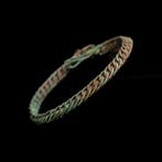 Viking periode Brons Gevlochten armband - 64 mm (Zonder