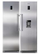 Amerikaanse koel-vriescombinatie Samsung RR82EEIS / RZ80EEIS, Ophalen of Verzenden, Zo goed als nieuw