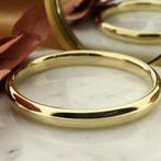 Gouden slavenarmband; Maat M, Sieraden, Tassen en Uiterlijk, Armbanden, Ophalen of Verzenden, Gebruikt, Overige kleuren, Goud