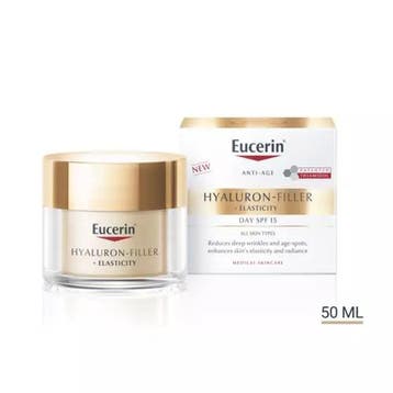 Eucerin Hyaluron-Filler + Elasticity Dagcrème SPF15, Verzenden, Nieuw