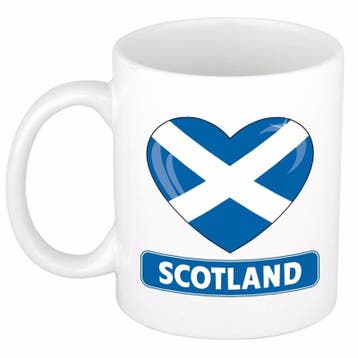 I love Schotland vlag mok / beker 300 ml - Schotland versi.., Ophalen of Verzenden, Nieuw