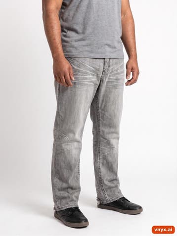 Request Jeans Jeans Heren maat WW40 / L32 Grijs Vintage, Ophalen of Verzenden, Nieuw, Request Jeans