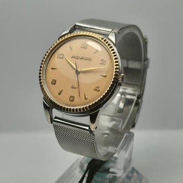 Movado - Cal. 261 (1950) François Borgel Fluted Bezel -, Sieraden, Tassen en Uiterlijk, Nieuw