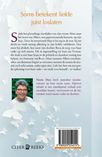 Papieren vlinder / Citerreeks 9789020554014 Nettie Dees, Verzenden, Zo goed als nieuw, Nettie Dees