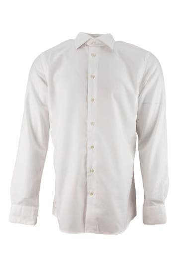 Profuomo Overhemd in maat 41 Wit, Kleding | Heren, Verzenden, Zo goed als nieuw, Wit, Profuomo