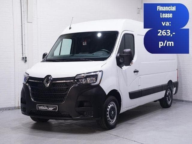 Renault Master 2.3 dCi 150 pk L2H2 Airco, Camera, Auto's, Bestelauto's, Lease, Overige kleuren, Handgeschakeld, Wit, Renault, Financial lease