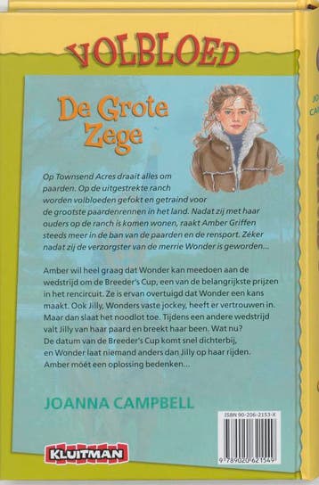 De grote zege / Volbloed 9789020621549 Joanna Campbell, Verzenden, Gelezen, Joanna Campbell
