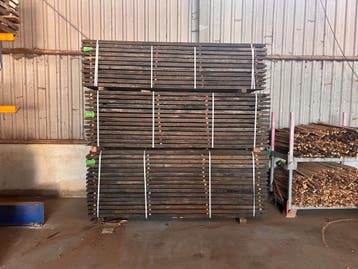 Eiken wagonplanken - 4,5 cm dik! - PAKKET VOORDEEL!, Gebruikt, Eiken, Plank