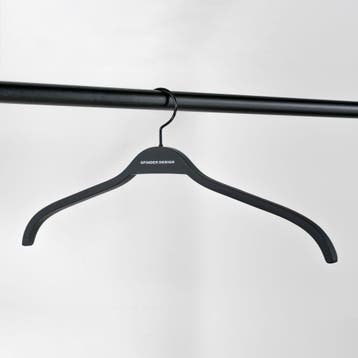 Spinder Design Rosa kledinghangers (set van 5 stuks) - zwart, Verzenden, Nieuw