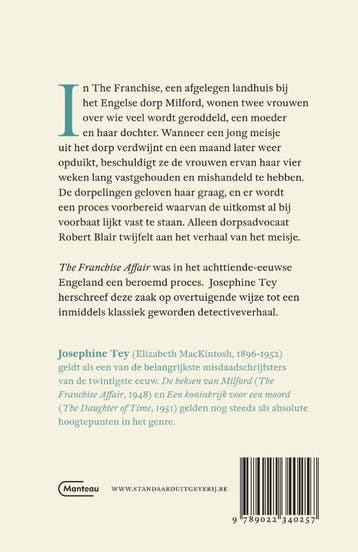 De heksen van Milford 9789022340257 Josephine Tey, Verzenden, Gelezen, Josephine Tey