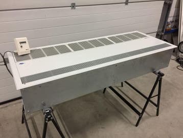 Itho luchtgordijn, inbouw (497), Ophalen of Verzenden, Gebruikt, 800 watt of meer, Overige typen