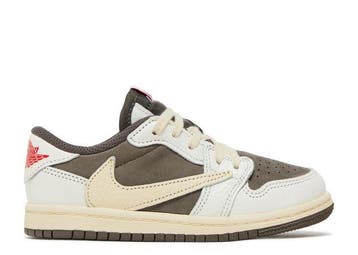 Nike Jordan 1 Retro Low OG SP Travis Scott Reverse Mocha..., Kleding | Heren, Schoenen, Overige kleuren, Verzenden, Nieuw, Sneakers of Gympen
