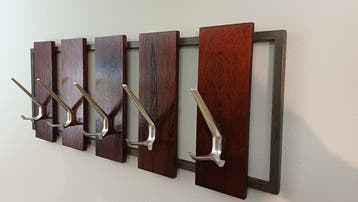 Kapstok - Palissander - Midcentury-Modern