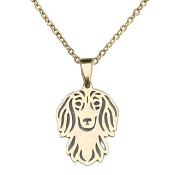 Fako Bijoux - Ketting Met Hanger - Stainless Steel - RVS -, Verzenden, Nieuw
