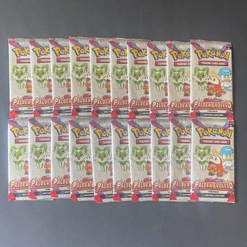 Pokémon - 20 Booster pack - 20x Paldea Evolved fun pack, Hobby en Vrije tijd, Verzamelkaartspellen | Pokémon, Nieuw