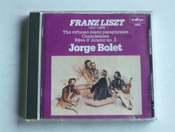 Franz Liszt - The virtuoso piano paraphrases / Jorge Bolet, Ophalen of Verzenden, Zo goed als nieuw