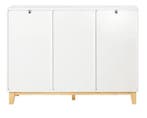 Wit Dressoir 120 cm – Met Lades, Deuren en Houten Details, Verzenden, Nieuw