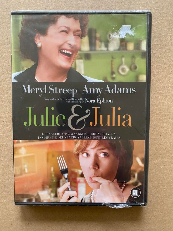 Filmhuis - Feelgood Movie - Julie en Julia - 2009 - NIEUW, Cd's en Dvd's, Dvd's | Drama, Nieuw in verpakking, Waargebeurd drama