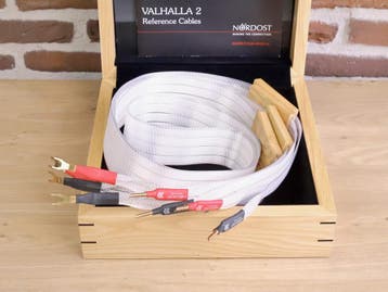 Nordost Valhalla 2 Reference high end audio speaker cables 2, Ophalen of Verzenden, Gebruikt, Overige kabels