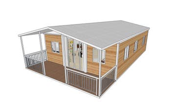 30ft woonunit met 3 meter terras., Overige soorten, Verkoop zonder makelaar