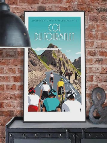 Vintage Poster Collectie: Frankrijk, Spanje, Pyreneeën & Fie, Verzenden, Nieuw