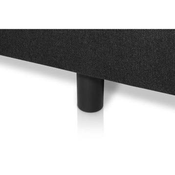 Boxspring Hyatt Bonell zonder matras, Ophalen of Verzenden, Nieuw, Zwart