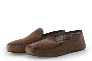 Cypres Pantoffels in maat 43 Cognac, Overige kleuren, Verzenden, Zo goed als nieuw, Pantoffels of Sloffen