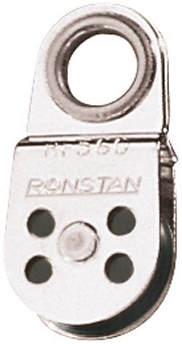 Ronstan 20mm Enkel blok voor Staaldraad met Oog Rf560, Ophalen of Verzenden, Nieuw