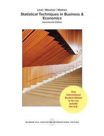 Statistical Techniques in Business and Economics, Boeken, Verzenden, Gelezen, Douglas Lind