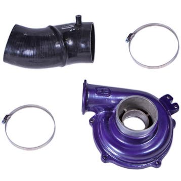 ATS Diesel Ported Compressor Housing w/4-inch boot, Ophalen of Verzenden, Nieuw