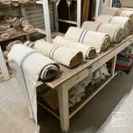 Oude meelzakken stoffeer postzak jutte zak linnen doek.