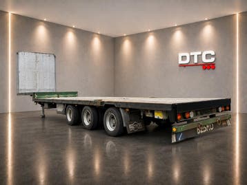 Pacton semi dieplader | Naloopas | BPW trommelremmen, Aanhangers en Opleggers